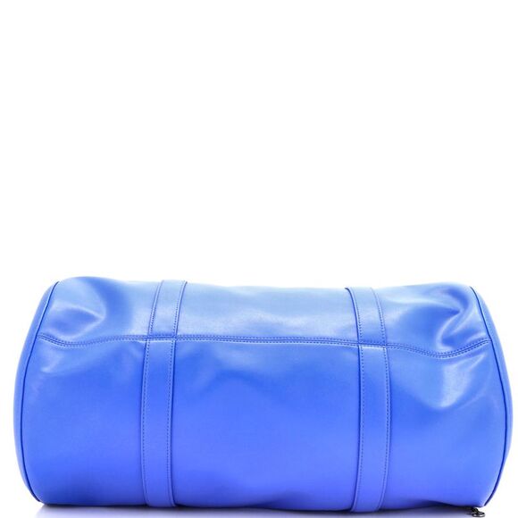 Telfar Duffle Bag Faux Leather Large Blue - Picture 4 of 6